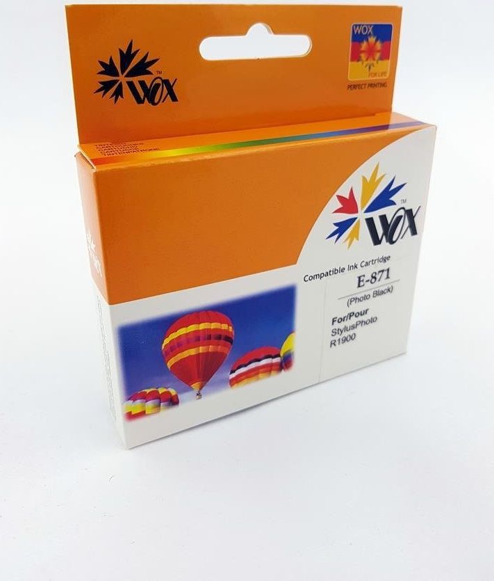 Tusz THI Zgodny Tusz Photo Black do EPSON Stylus Photo R1900 / T0871 C13T08714010 / Czarny / 21 ml / zamiennik uniwersalny