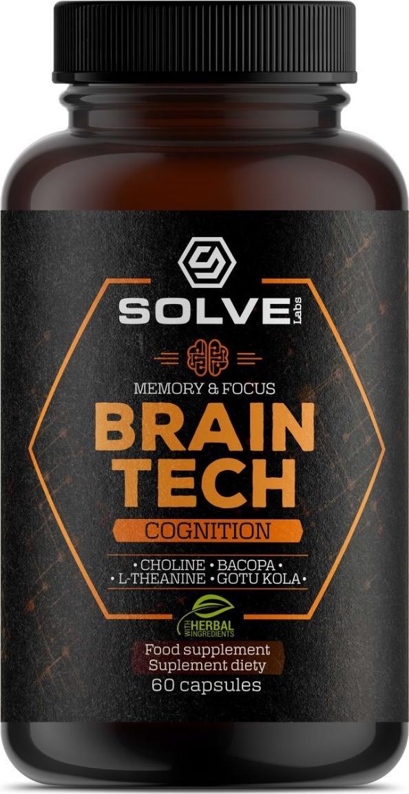 Solve SOLVE LABS BRAIN TECH 60 KAPS.