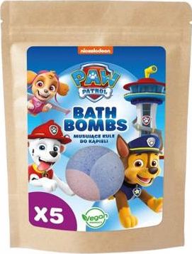 Psi Patrol Psi Patrol Kule musujące do kąpieli 5x50g