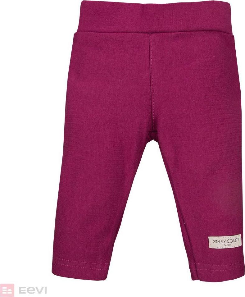 Ewa Klucze LEGGINSY SIMPLY COMFY BORDO 104