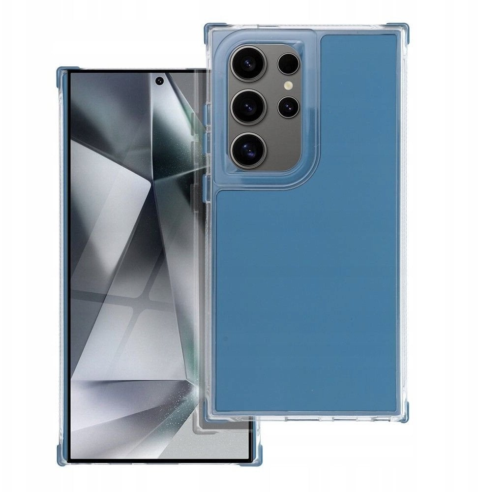 Futerał MATRIX do SAMSUNG S25 Plus niebieski