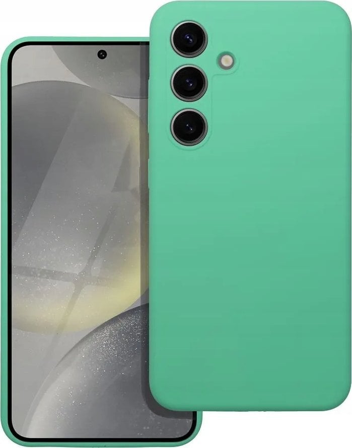 OEM Futerał SILICONE 2mm do IPHONE 15 Pro miętowy