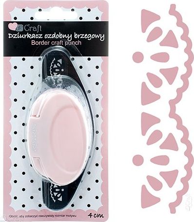Dziurkacz Dalprint Dziurkacz ozdobny brzegowy DPCRAFT 4cm Brylant
