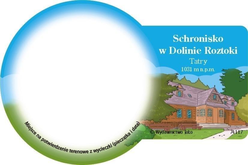 Wydawnictwo Jako Magnes lodówkowy - Schronisko w Dolinie Roztoki