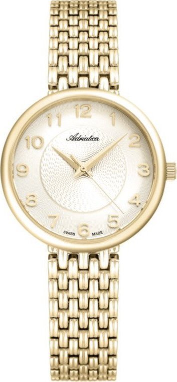 Zegarek Adriatica Zegarek damski Adriatica A3791.1121Q złoty