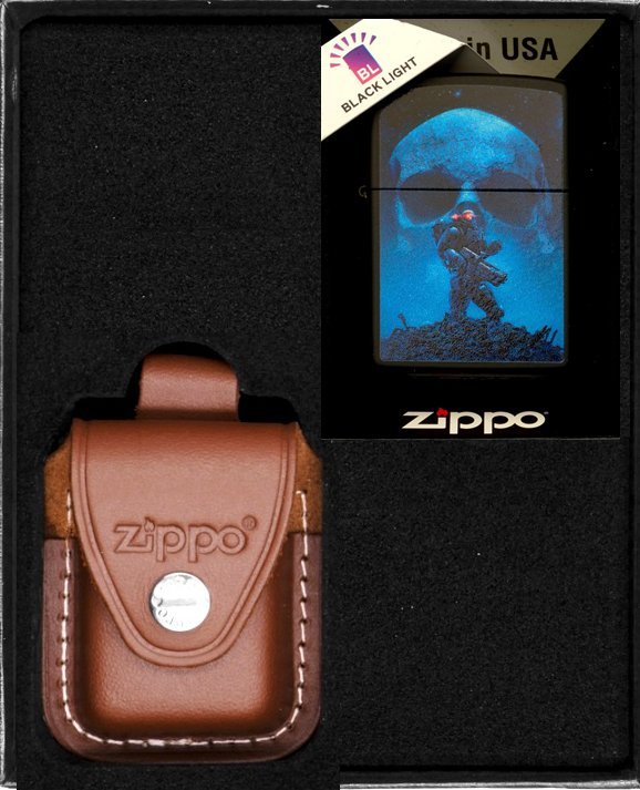 Zestaw ZIPPO Zapalniczka SPACE SOLDIER Prezentowy No2