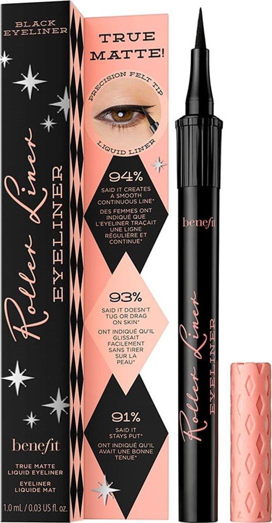 Benefit BENEFIT_Roller Liner Matte Liquid Eyeliner matowy eyeliner w pisaku Black 3g