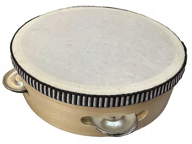 Tamburyno drewniane