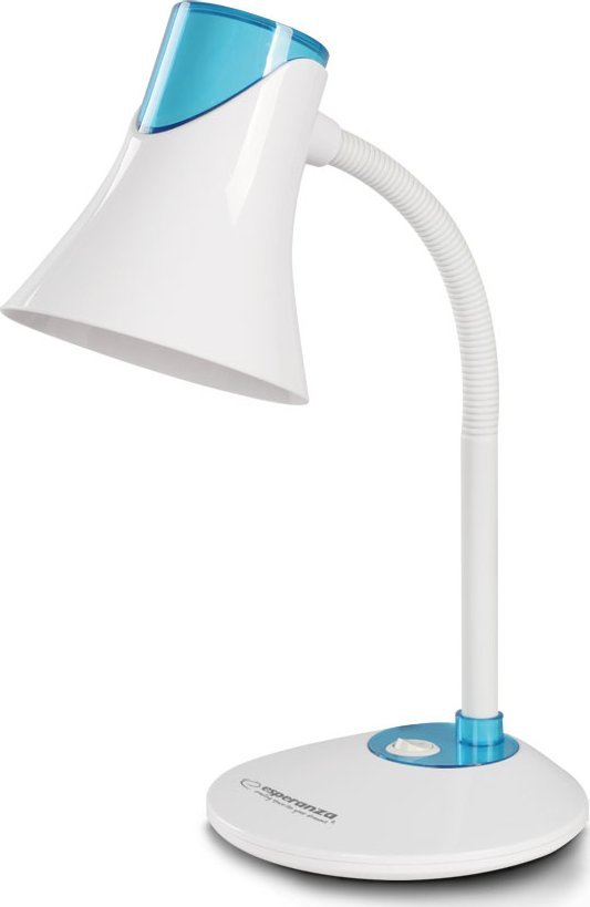 Lampka biurkowa Esperanza biała