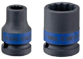 KING TONY NASADKA KRÓTKA UDAROWA 1/2" 12-KĄTNA 16x38