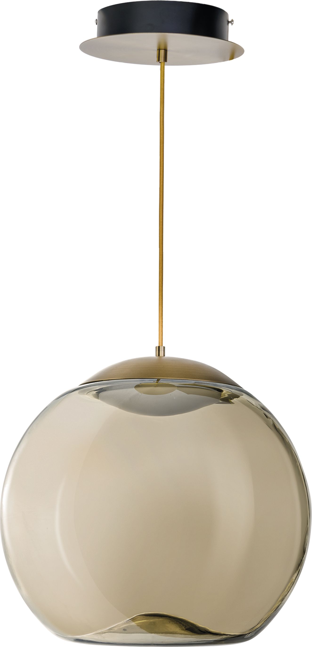 Lampa wisząca Azzardo Lampa wisząca szampańska do sypialni AZzardo Helena A LED AZ3341