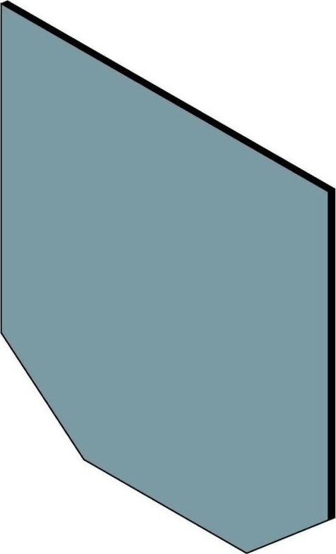 ACO FASERFIX KS 150, ścianka czołowa typ 01, pełna, ocynk.