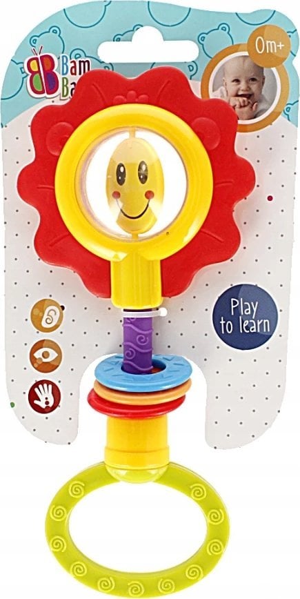 BamBam BAM BAM GRZECHOTKA KWIATUSZEK 11X21X4 B/C 48/96