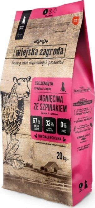 Wiejska Zagroda Jagnięcina ze szpinakiem S 20 kg