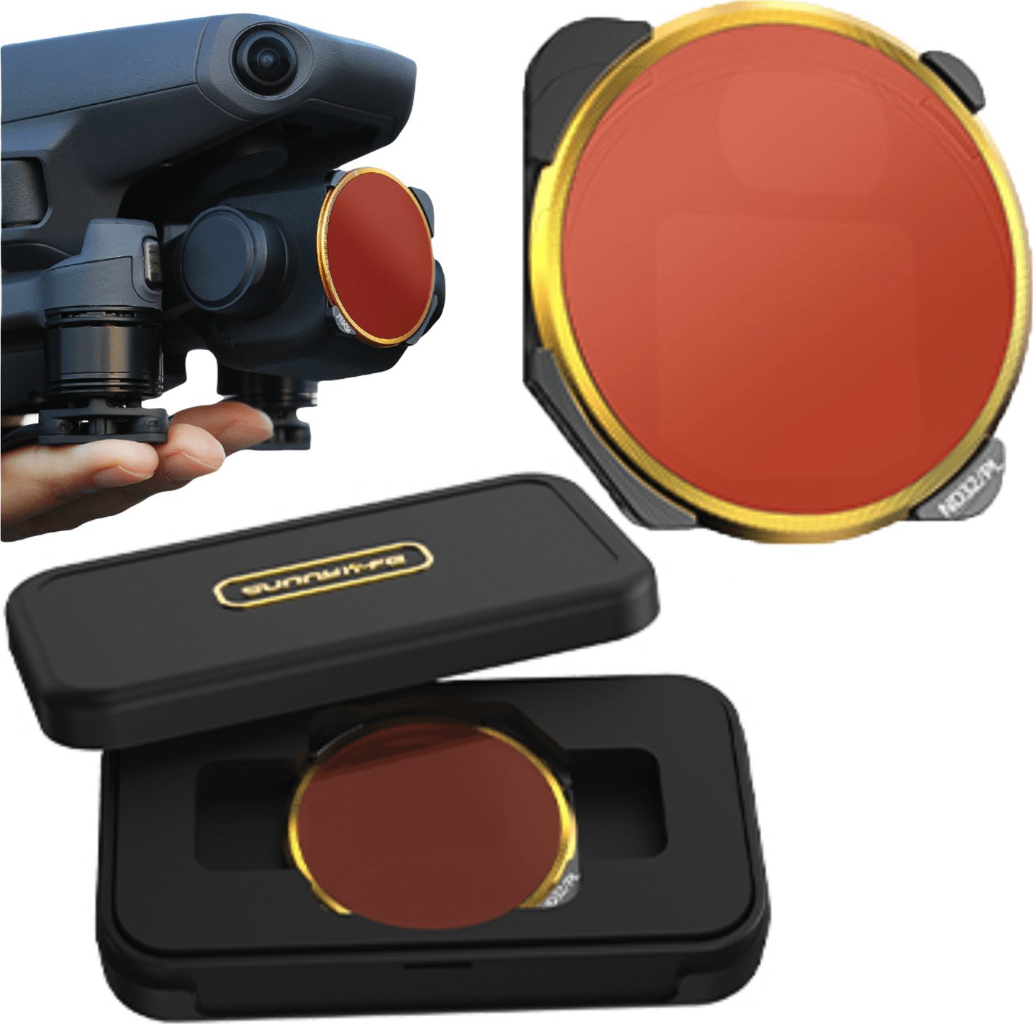 SunnyLife Filtr Szary z Polaryzacją ND32/PL do DJI MAVIC 3