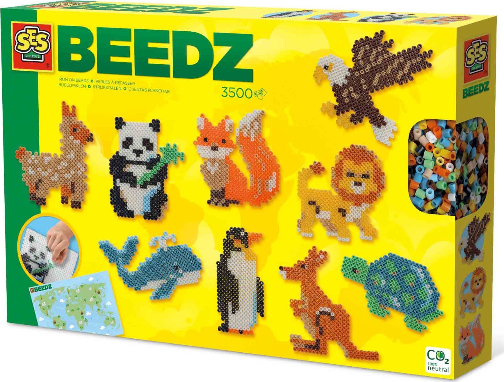 SES Creative SES BEEDZ Świat zwierząt 06207 62071