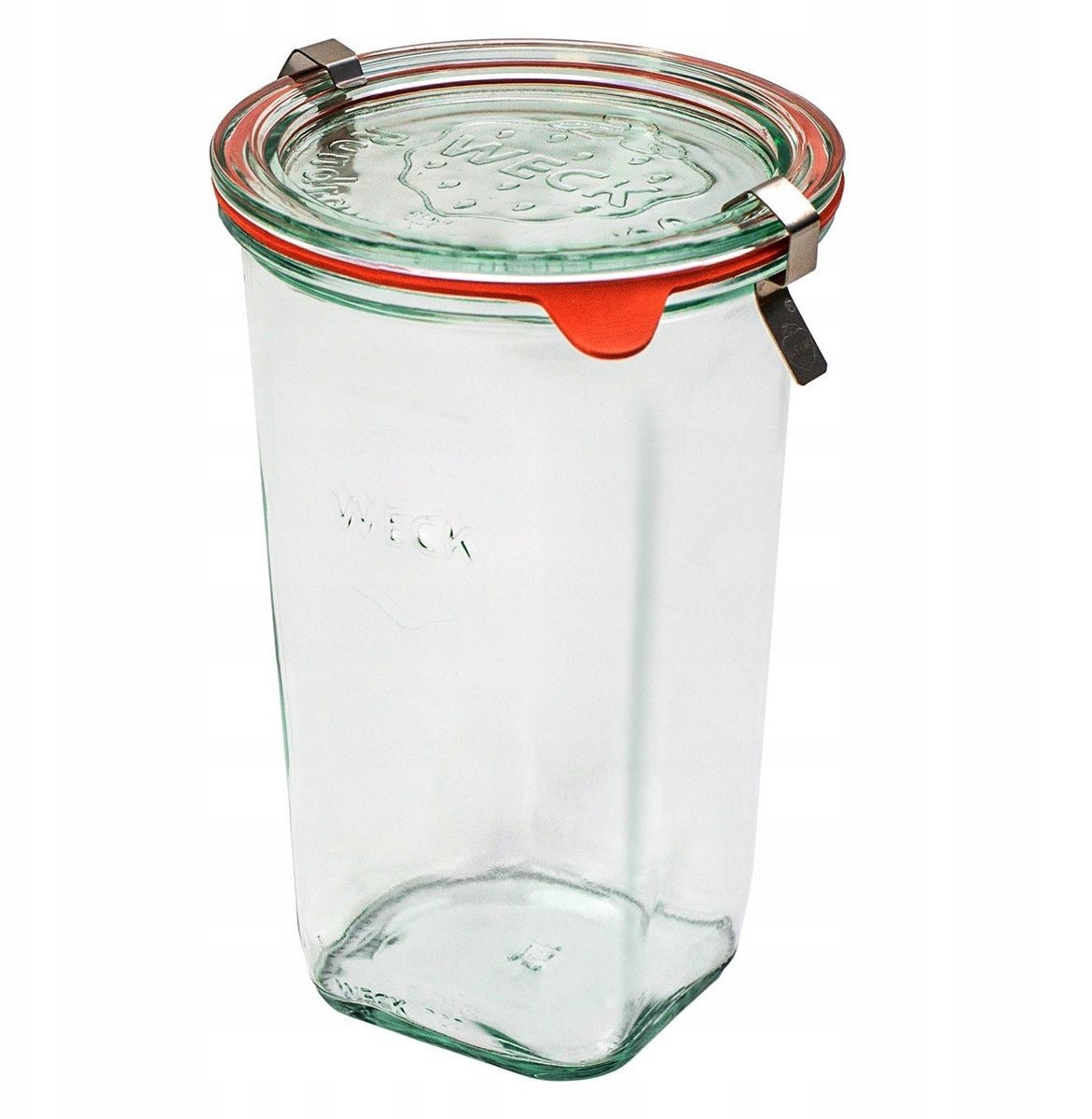 Słoik Quadro 795 ml (6 szt) - pok, usz, zap x2