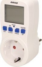 Orno Elektroniczny programator czasowy, 16 programów, wersja schuko