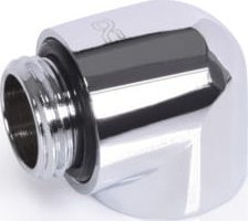 Alphacool Alphacool Eiszapfen Adapter 90 Grad G1/4 Zoll AG auf G1/4 Zoll IG - chrome