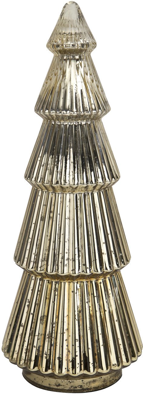 Ozdoba szklana Choinka złota duża 54 cm