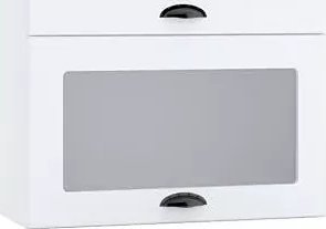 Elior Szafka kuchenna z podwójnym frontem biała - Pergio 35X 60 cm