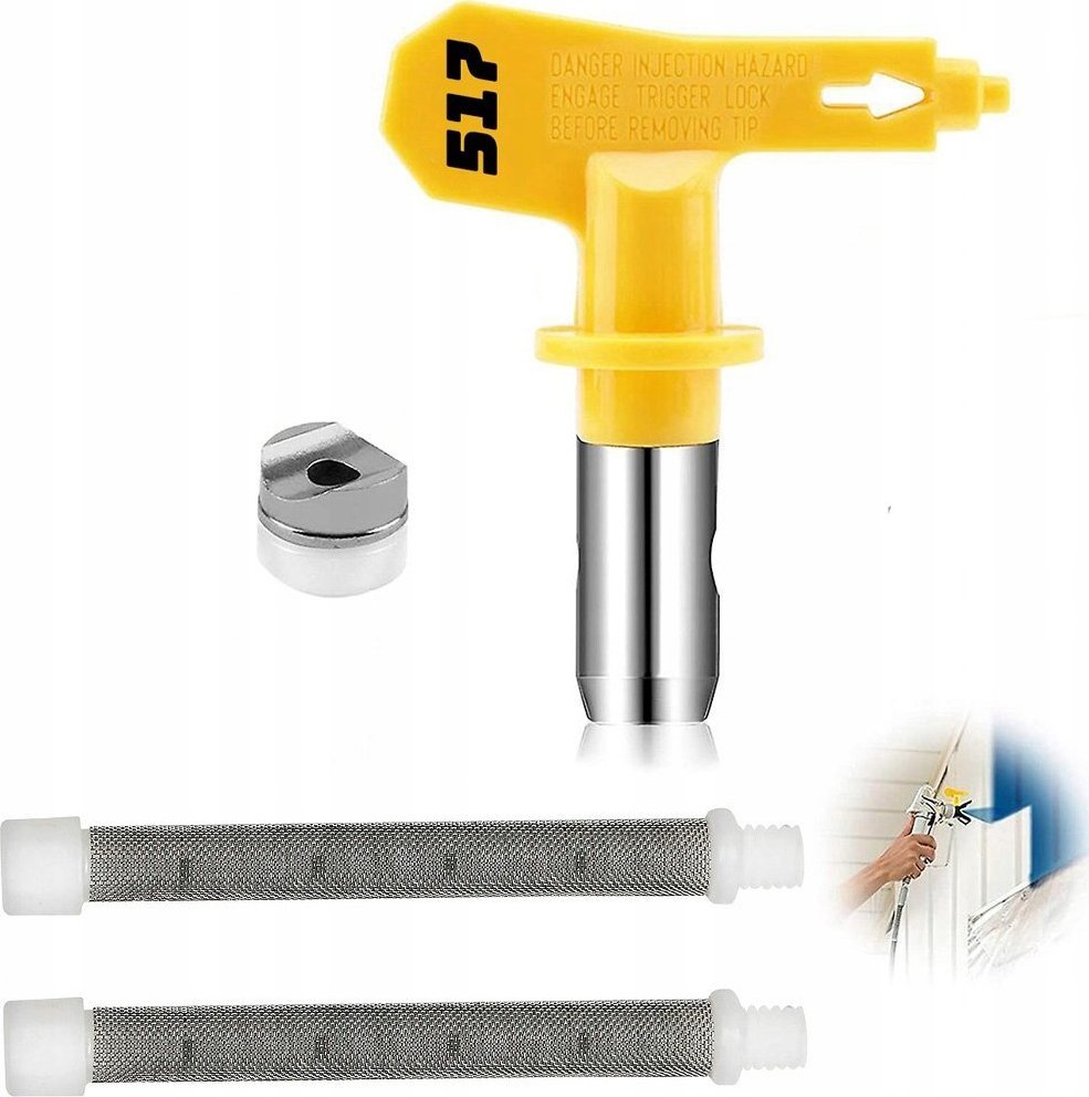 Rosfix DYSZA MALARSKA MODEL 517+2X FILTR PISTOLET AGREGAT
