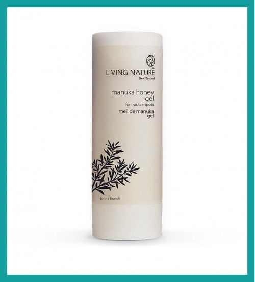 Living Nature Miód Manuka w żelu 100% Naturalny Living Nature (przeciwtrądzikowy) 50 ml
