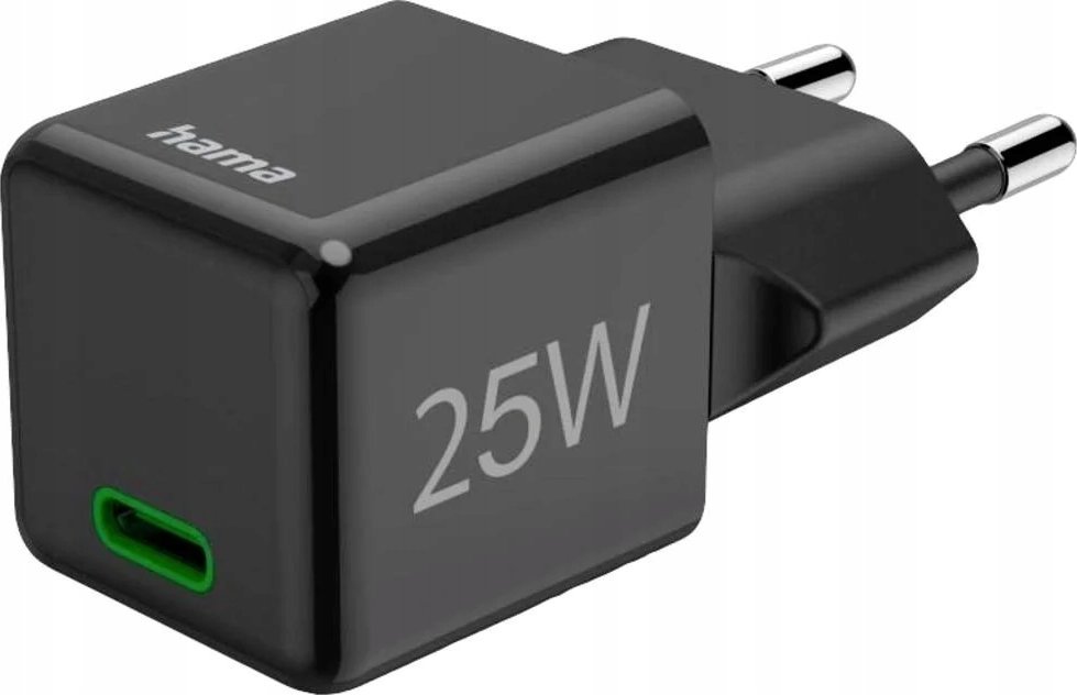 Hama 00201985 ładowarka do urządzeń przenośnych Smartfon Czarny Prąd przemienny Szybkie ładowanie Wewnętrzna