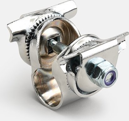 Brooks Zacisk siodełka BROOKS CLAMP 7/8'' (22.2MM) FOR SINGLE RAIL, Chrome (NEW)