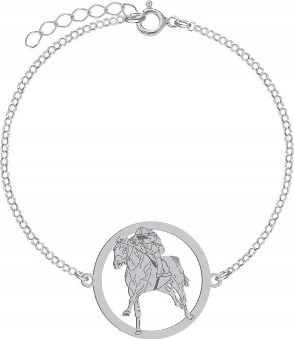 Radziszewska Jewellery Srebrna Bransoletka Dżokej GRAWER GRATIS