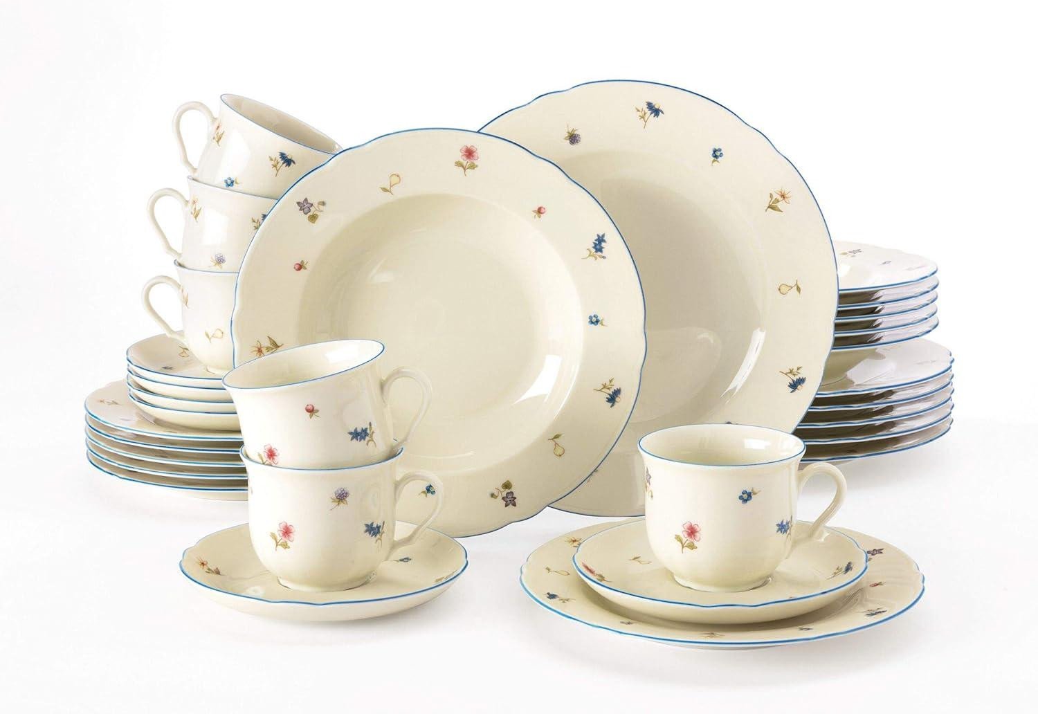 SELTMANN MARIE-LUISE STREUBLUME Komplet zastawy dla 6 osób