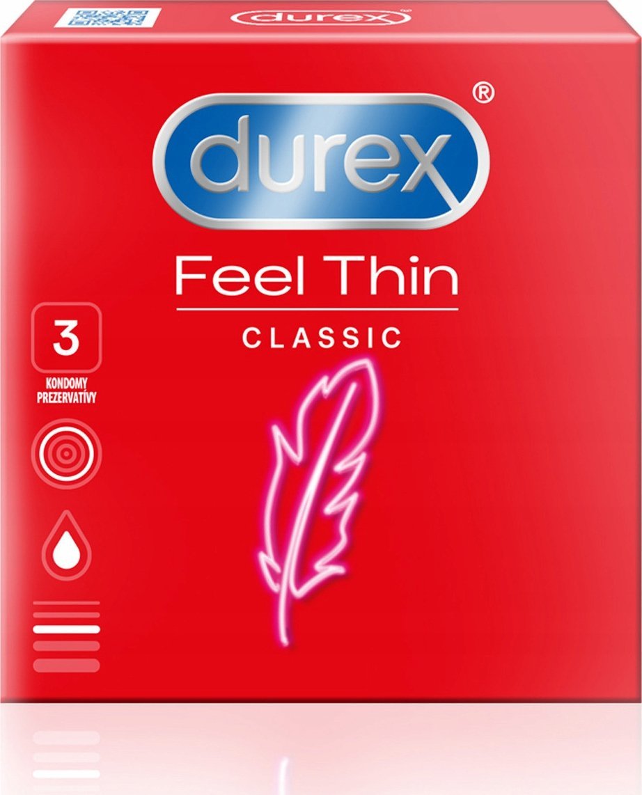 DUREX_Feel Thin Classic prezerwatywy lateksowe 3szt.