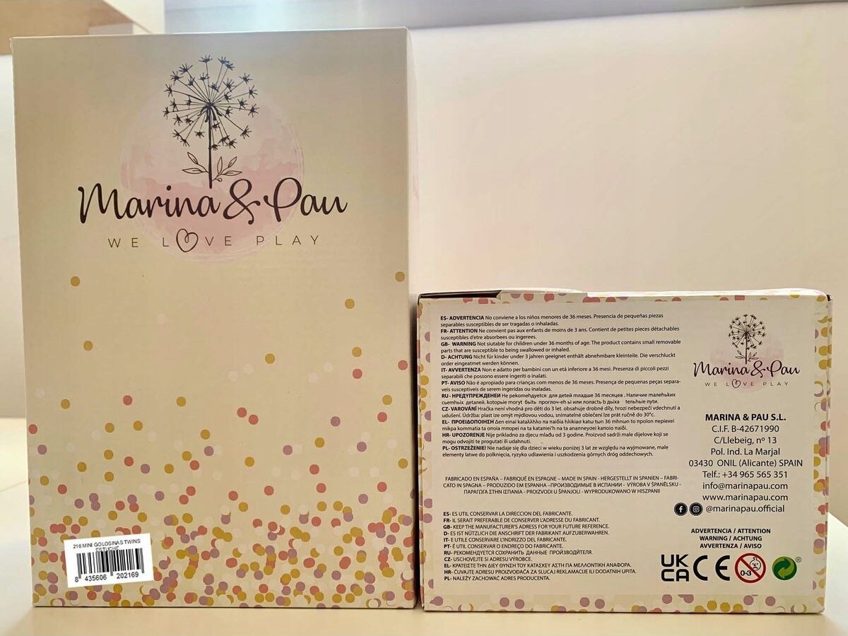 Lalka Mini Golosinas bliźniacy Marina & Pau 216