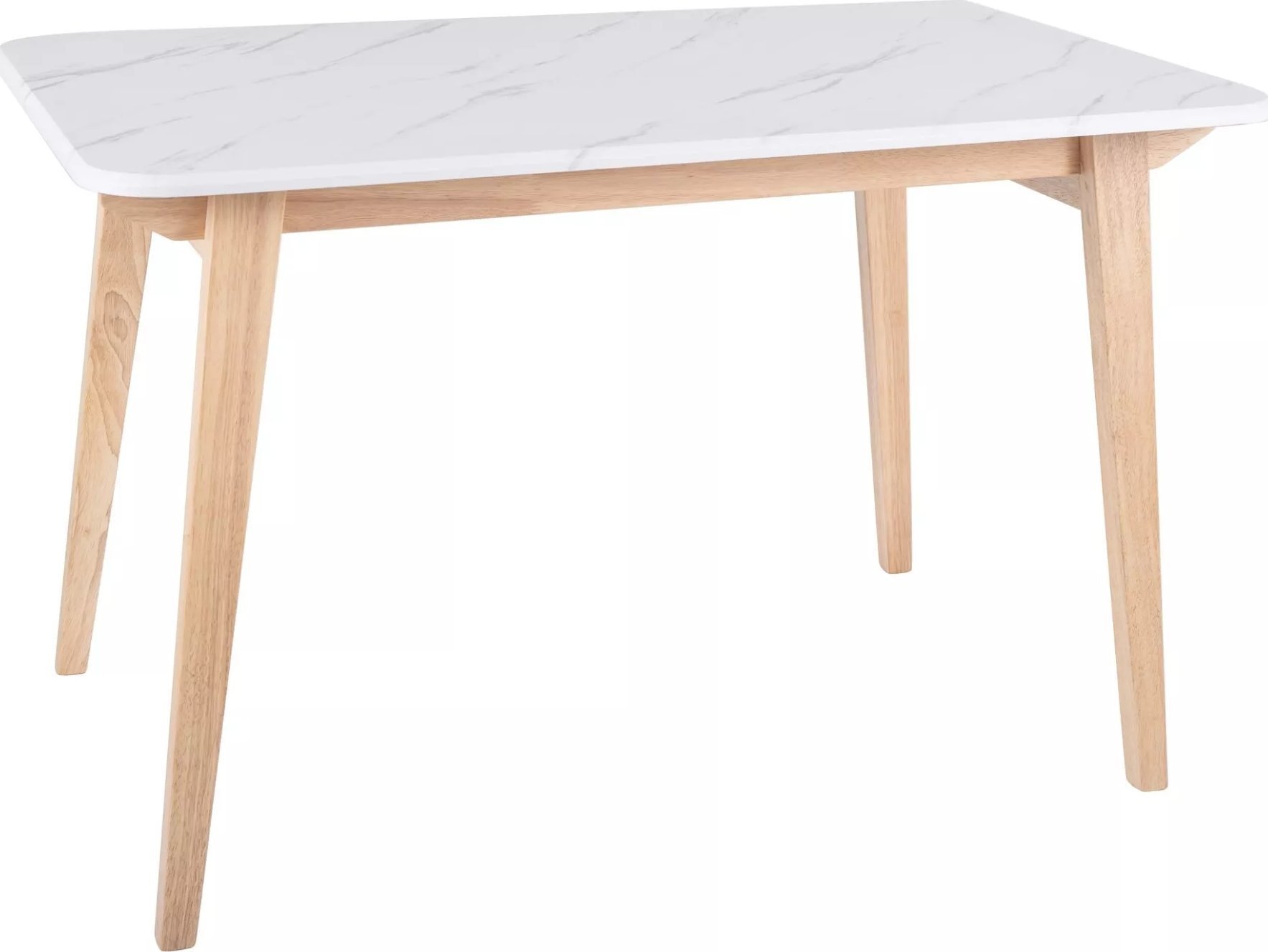 STÓŁ MARCUS BIAŁY EFEKT MARMURU / DĄB 120X75
