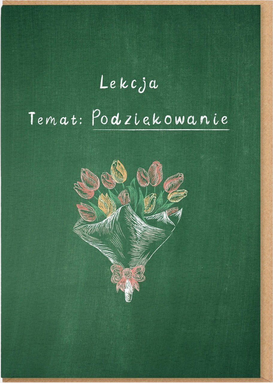 Nadwyraz.com Karnet - Podziękowanie