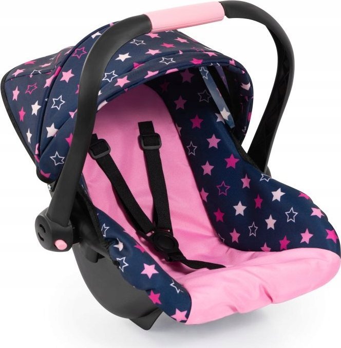 Fotelik samochodowy Bayer Siedzonko do samochodu Deluxe z baldachimem, granatowo różówe 67916AA