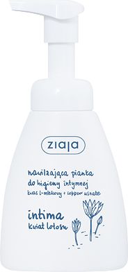 Ziaja Intima Kwiat lotosu Nawilżająca pianka do higieny intymnej 250ml