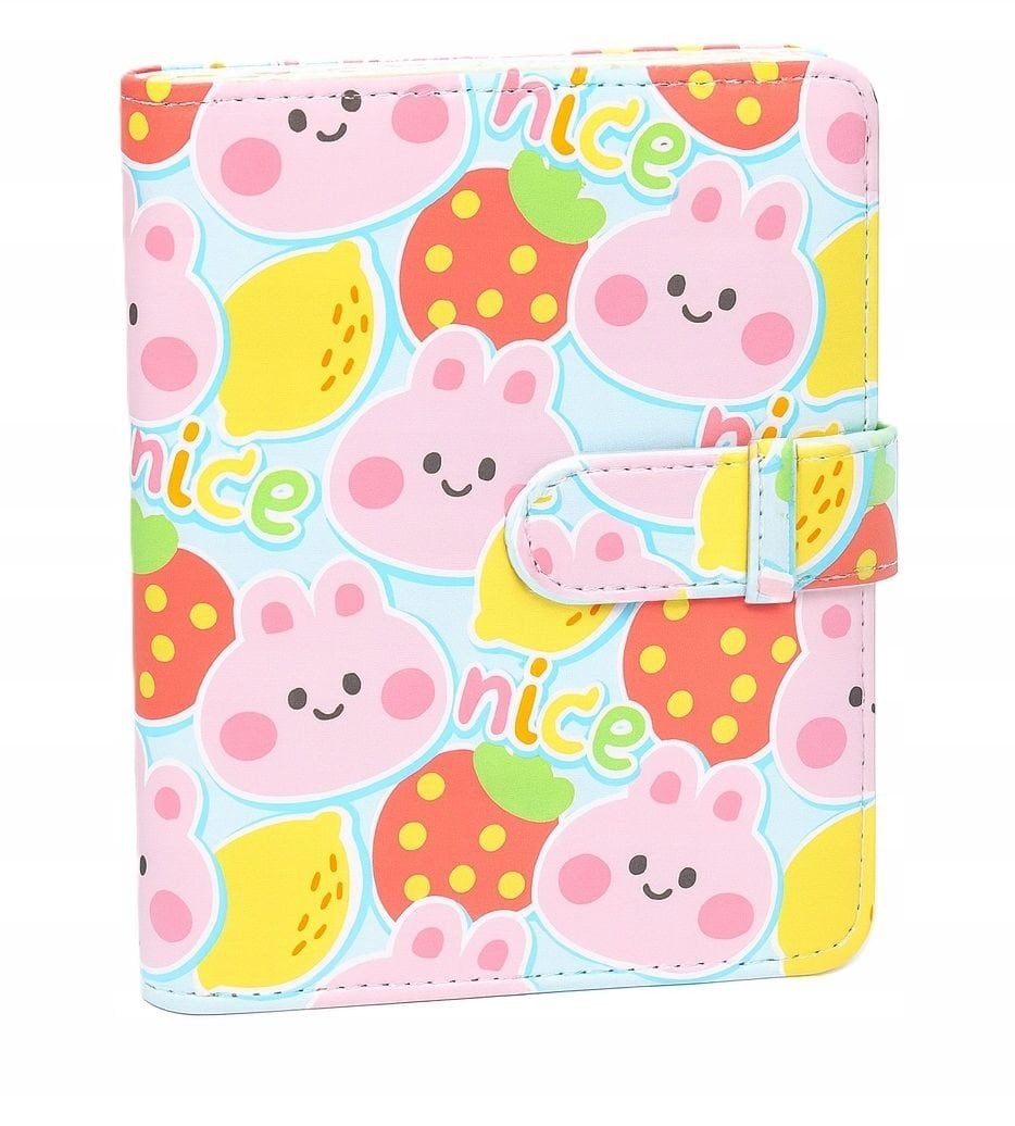 Album na Zdjęcia 64x do Fujifilm INSTAX Mini 99 41 12 40 11 EVO LiPlay Link / Różowy Miś - Nice