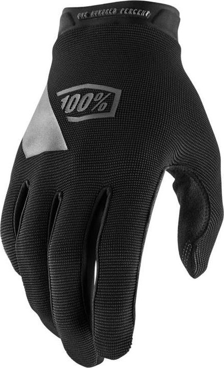 100% Rękawiczki 100% RIDECAMP Glove black roz. XXL (długość dłoni 209-216 mm) (NEW)