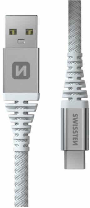 Data Cable Kevlar USB / USB-C 1.5 M White