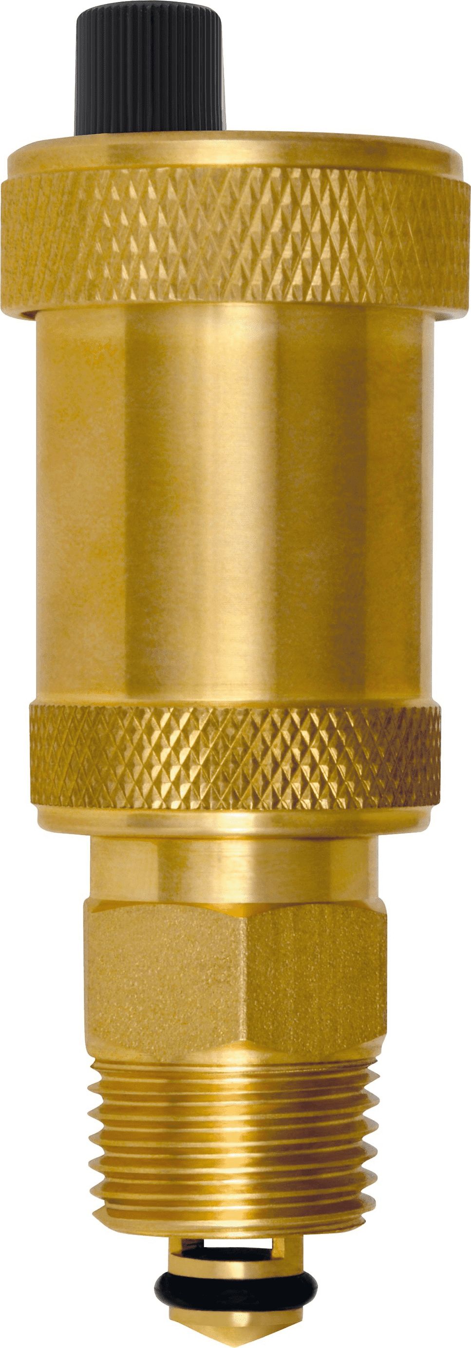 Ferro odpowietrznik automatyczny 1/2" z zaworem stopowym (015AS2)