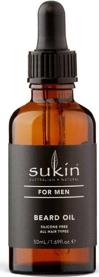 Sukin Sukin, FOR MEN Olejek do brody dla mężczyzn, 50 ml