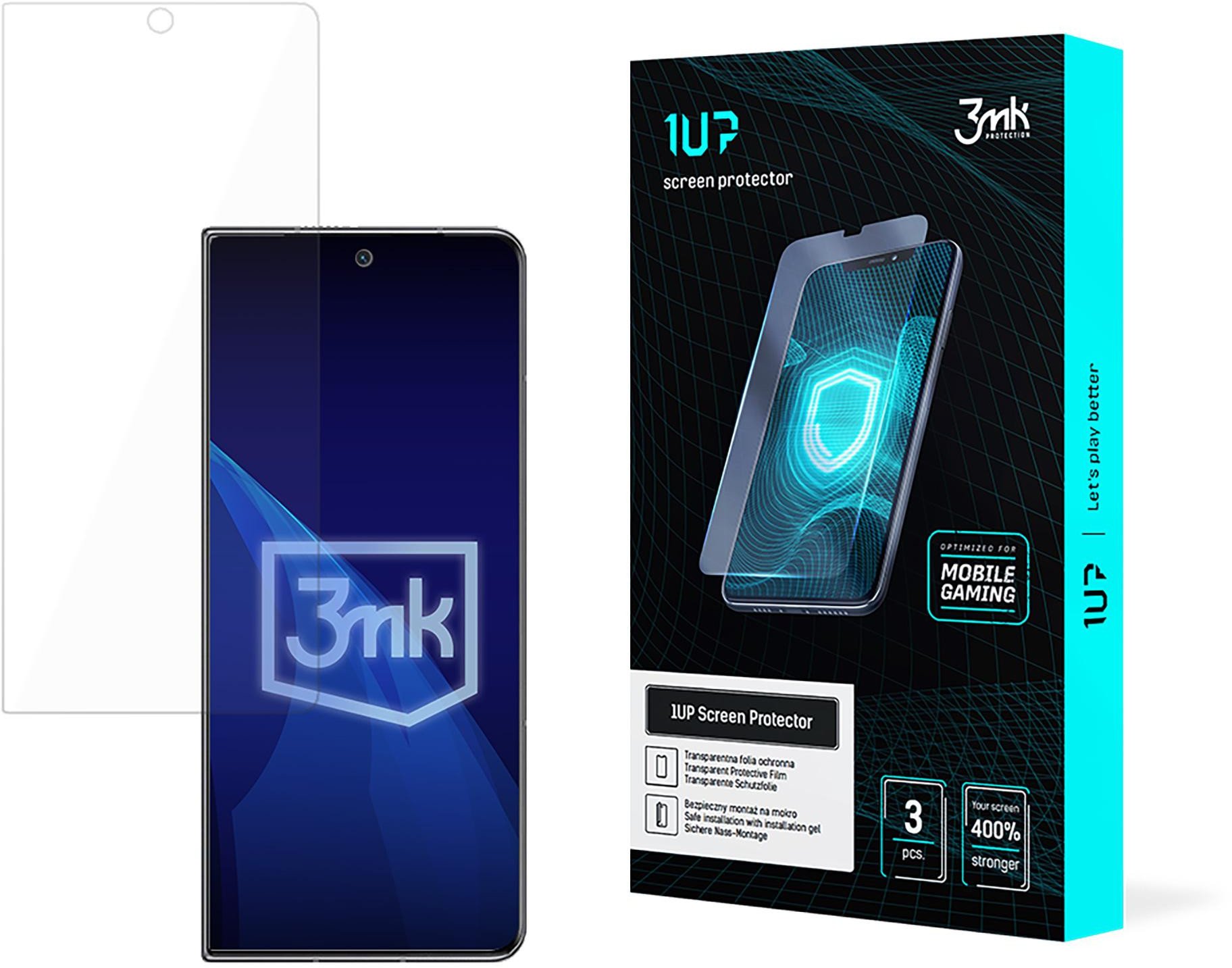 TECNO PHANTOM V FOLD2 (FRONT) - 3MK 1UP