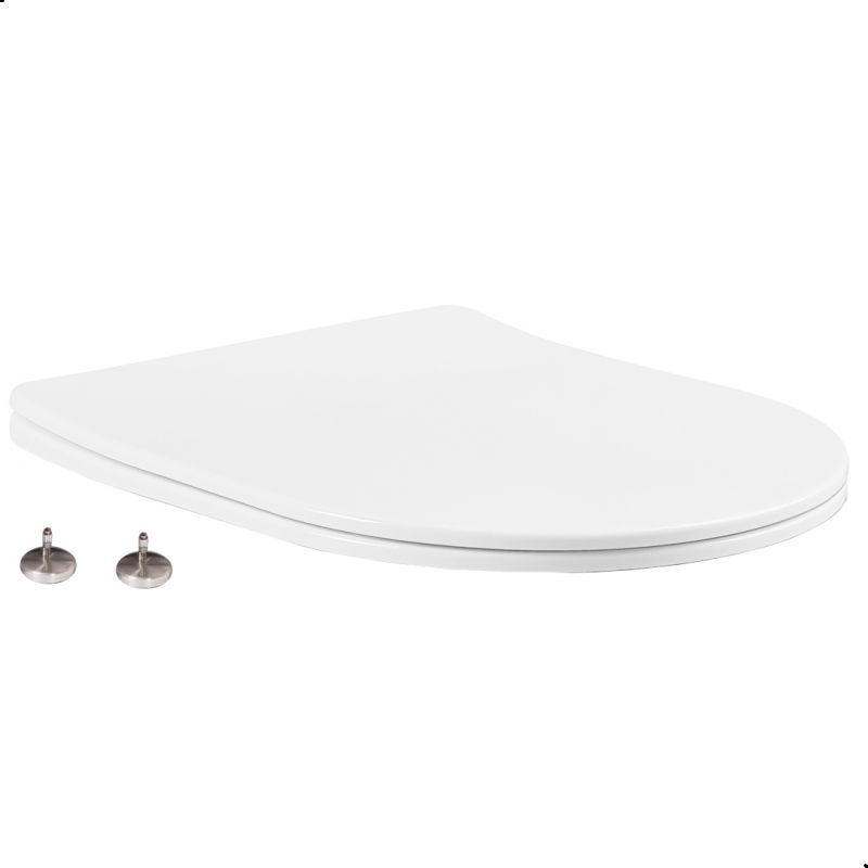 Deska sedesowa Mexen wolnoopadająca slim, duroplast, biała (39030100)