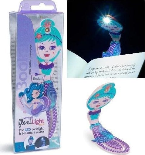 Thinking Gifts Flexilight Pals Mermaid Purple - Lampka do książki