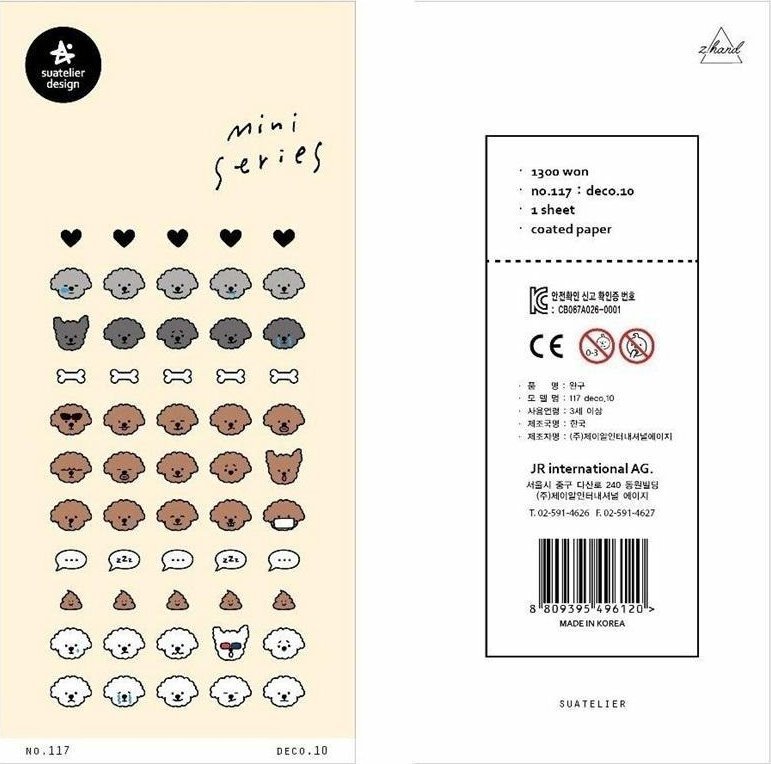 Arpex Naklejki Mini Psy