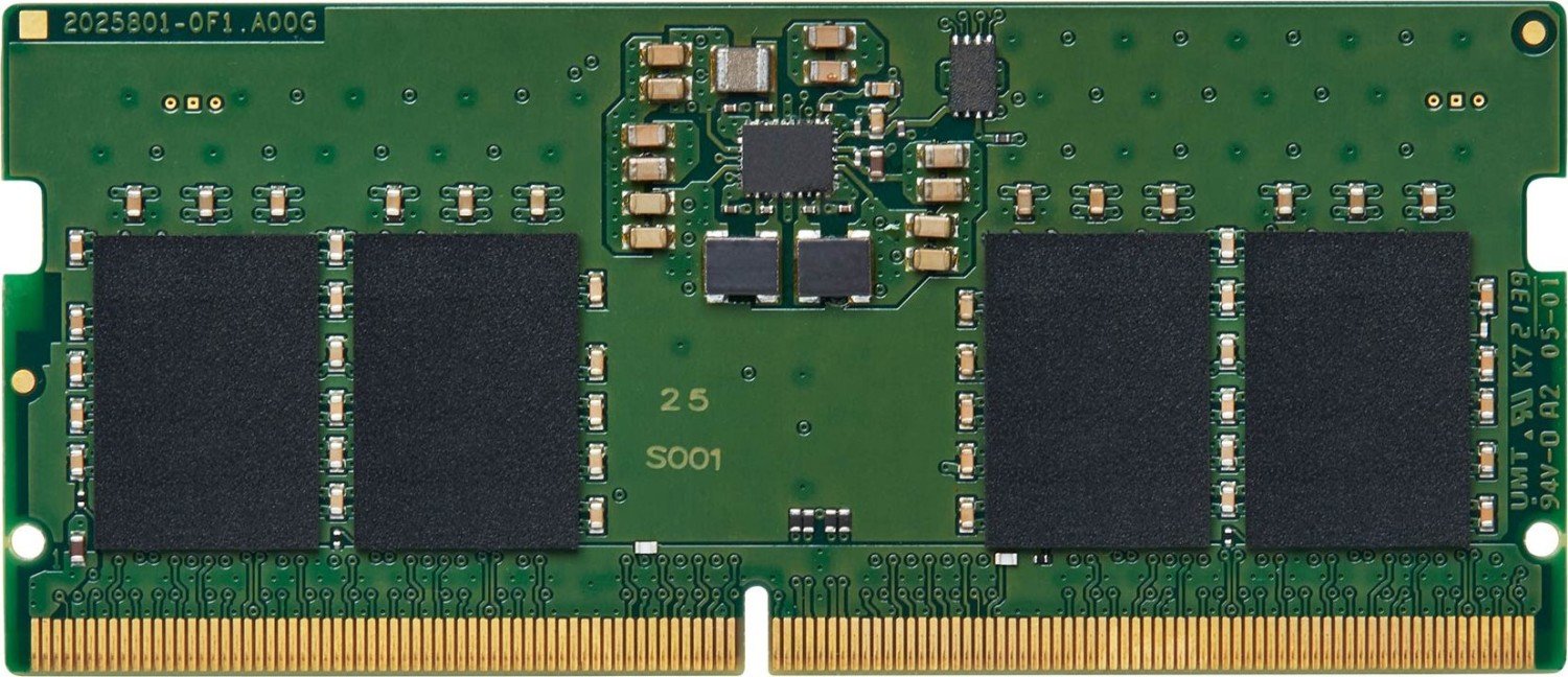 Pamięć do laptopa Kingston ValueRAM, SODIMM, DDR5, 8 GB, 5600 MHz, CL46 (KVR56S46BS6-8)