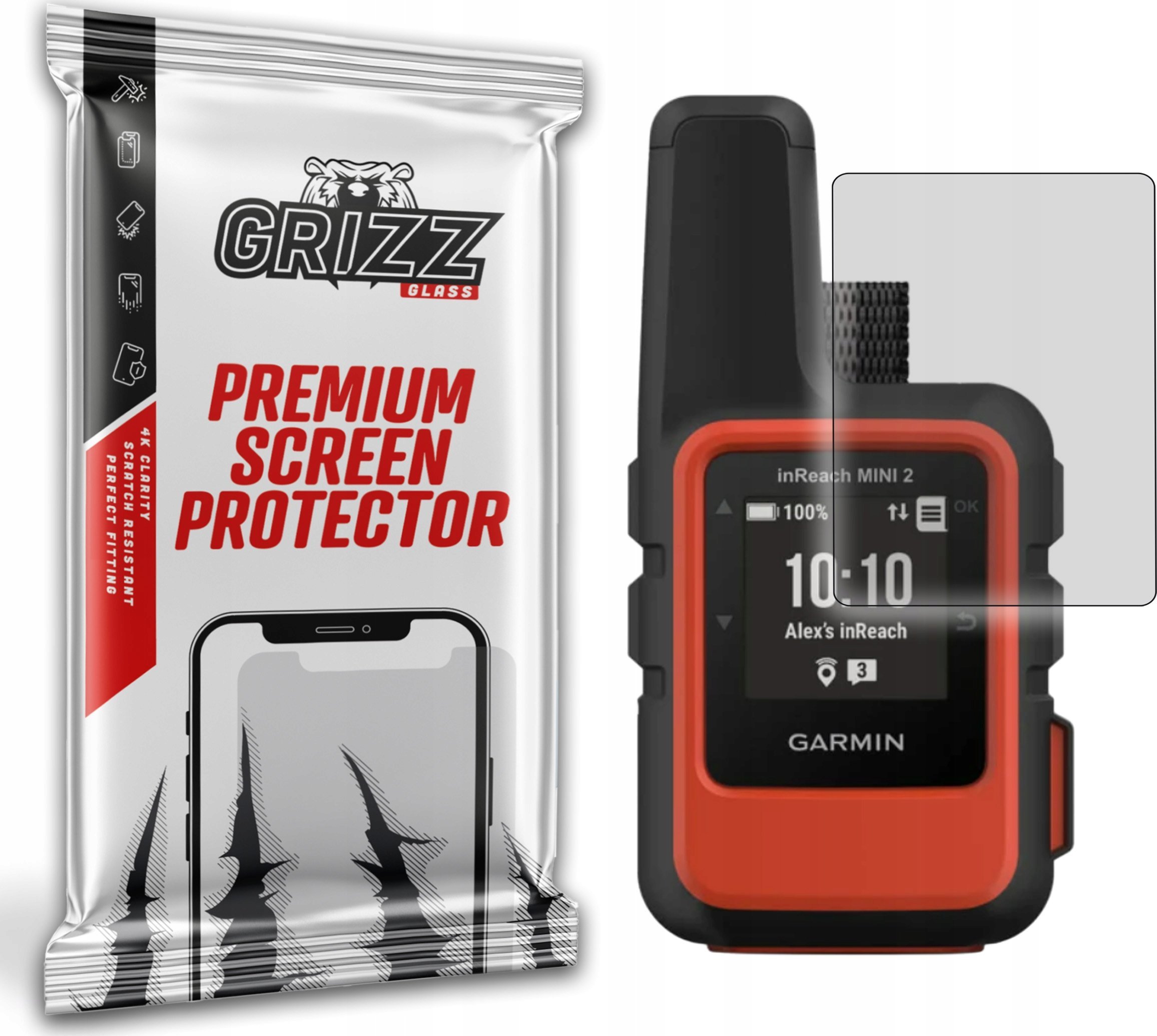 GrizzGlass Folia matowa GrizzGlass PaperScreen do Garmin inReach mini 2