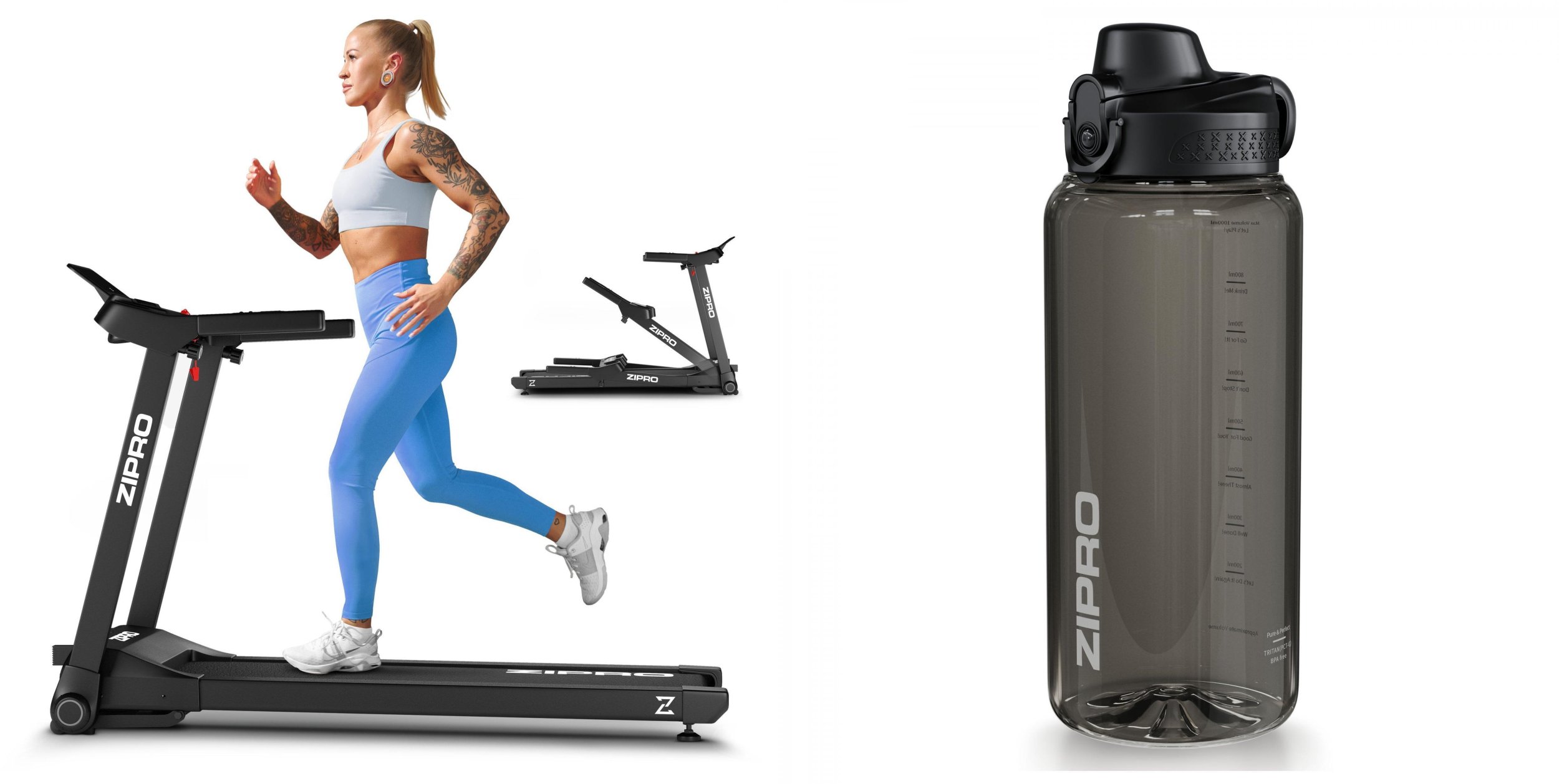 Bieżnia Zipro Bieżnia Zipro Ramble + Butelka Zipro 1000 ml