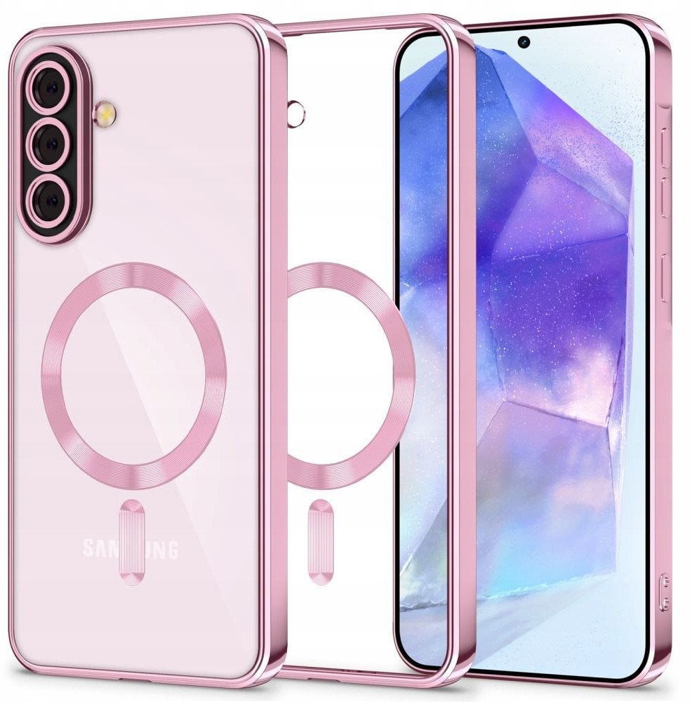 Etui Tech-Protect Magflex MagSafe Samsung Galaxy A56 5G Rose Gold